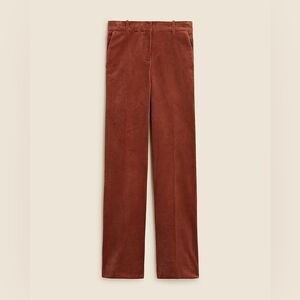 J. Crew Brown Corduroy Pants Straight-Leg